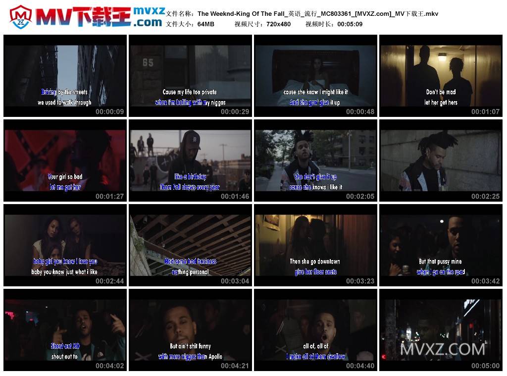 The Weeknd-King Of The Fall_英语_流行_MC803361